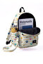 Colorful Paws Patterned School Bag - 3
