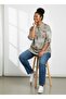 100% Cotton Patterned Blouse (Fits Sizes 40-46.)