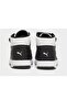 Rebound Slam Mid Ac+Ps 408801 01 Unisex Kids Sneaker Shoes White Black 28-35 - 3