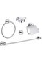 مجموعة إكسسوارات الحمام GROHE 40344001 Essentials Master 5 في 1