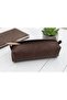 Brown Zipper, Spacious Pen Holder