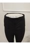 Women's high waist corseted hook detailed raised diving leggings - 5