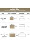 غطاء كنب غطاء اريكة اغطية كنب طقم Chenille Sofa Cover,Couch Cover for 1 Cushion Sofa Protector with - 2