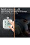 ميزان حرارة رقمي، ميزان حرارة داخلي/خارجي، مقياس حرارة دقيق، شاشة LCD كبيرة، مؤشر للحد الأدنى/العالي للحرارة. - 4