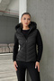 Hooded Lined Puffed Coat - 2