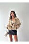 Short Pleated Detailed Epaulet Trench Jacket - 5