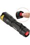 X004 Multi-Color Flashlight Red Light, Green Light, Blue Light Us Rechargeable Flashlight - 7