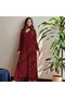 Red Faux Georgette Salwar Kameez & Dupatta Set - HRT5439 | Red-Size:2XL-44-Inches - 3