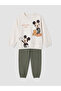 Mickey Mouse Printed Baby Boy Suit - 2