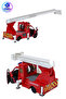 Die Cast Mercedes-Benz Sprinter Emergency Service Vehicles Set of 4 12cm – Fire Police Ambulance Metal Pull-Back Openable Door Model Car - 5