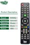 جهاز تحكم عن بعد بديل لتلفزيون Haam Tv Lcd Led Class Pro Lcd Led TVs - أسود - 3