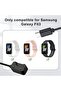®   شاحن لساعة سامسونج جالاكسي فيت 3، كابل شحن مغناطيسي USB-C بطول 3.3 قدم، سريع وقابل للاستبدال - 4