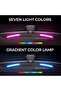 شريط إضاءة شاشة منحني RGB مع 7 ألوان قابلة للتعديل و3 أوضاع إضاءة رئيسية، مصباح شاشة يعمل بمنفذ USB - 3