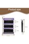 DIY Individual Lash Extension Kit, 270 Pcs Thick Cluster Lashes 60D-80D-100D Volume Wispy Eyelashes, - 7