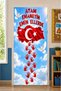 Elastic School Classroom Door Decorations, October 29Th Republic Day, Fabric Door Decorations, Classroom Door, School Event Door Decorations