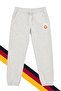 Children's Text Printed Red T-Shirt and Gray Sweatpants, Sweatpants Set - 5