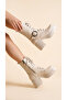 Side Zipper, Lace-Up, High Sole, Front Belt Detail, Women's Long Boots - 2