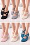 Women's Socks 6 Pairs Pilates and Yoga Socks White Sports and Exercise Socks Colors May Vary Depending on Stock Availability