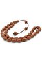 Handcrafted Systemed Cut Wood Rosary Beads from Andiz Tree - 4
