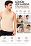 2-Pack Men's Skin Color Modal Undershirts Cotton Flexible Breathable Soft Casual Underwear S m L XL 2XL - 6