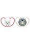 Perfect Match Air Night Silicone Pacifier 6-18 Months/Sheep/Ladybug - 2