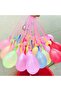 Water Balloon 111 Pieces Self-Connecting Water Balloon Pool Summer Toy - 3
