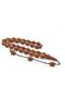 Handcrafted Systemed Cut Wood Rosary Beads from Andiz Tree - 2