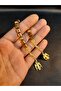Metallic Copper Color Hematite Stone Zaza Prayer Beads - 2