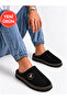 Men's Indoor House Slippers with Plush Inside, Warm, Closed Toe, Soft Sole, Comfortable Winter House Slippers Stc1347