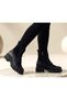 1950865K Genuine Nubuck Leather Women's Boots - 4