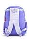 Girl's Primary School Backpack Purple Snow Princess Themed Lightweight Durable Textile 37X26X15 cm - 6