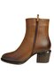 1853214 Genuine Leather Heeled Classic Women's Boots - 8