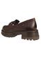 2554604K Genuine Leather Thick Soled Women's Casual Loafer Shoes - 8