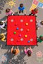 Red Billiards Ball Bouncing Passing Team Group Garden Game Kindergarten Nursery Educational Balance Activity Billiard Game - 4