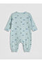 Patterned Baby Boy Jumpsuit - 2