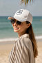 Ny Sport Logo White Unisex Sports Hat Adjustable Curved Visor Summer Cap - 2