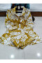 Yellow Patchwork Print Cotton Co-Ord Set - RMD9304-YellowSize:2XL-44-Inches - 3