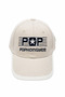 Unisex Light Beige Pop Embroidered Sports Hat Baseball Cap