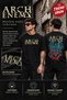 Arch Enemy Printed Black Unisex T-Shirt – Front and Back Printed Metal Music Band Design