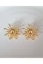 Large Size Sun Earrings - 2