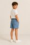 Boy's Blue Denim Shorts Summer Casual Model - 3