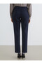 Nevavm Women's Carrot Cut Pants with Elastic Waist and Difference in Color - 4