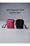 Nts 2-Pack Women's Sanitary Pad Storage Bag-Organizer
