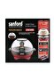 Kitchen Collections Popcorn Maker — Compact Home Hot-Air Popcorn Machine SF9976PM Red/Black - 2