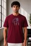 Unisex Oversize Dragon Ball Goku Embroidered Anime T-Shirt 100% Cotton