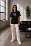 Unisex Oversize Dragon Ball Vegeta Ultra Ego Embroidered Anime T-Shirt 100% Cotton - 6