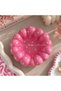 Pink Polka Dot Decorative Bowl 12 cm – Handmade Jewelry Organizer, Ring Earring Jewelry Plate, Makeup Table Decor - 3
