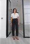 Smoked Lumex High Waist Barrel Fit Jean