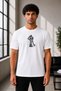 Unisex Oversize One Piece Brook Embroidered Anime T-Shirt 100% Cotton