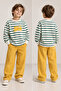 Overthinking Striped Long Sleeve Sweatshirt (2-9 Years) - 2
